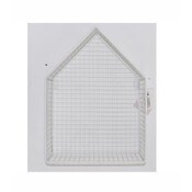 Wholesale - 10"x14" WHITE METAL HOUSE SHELF C/P 2, UPC: 044021631485